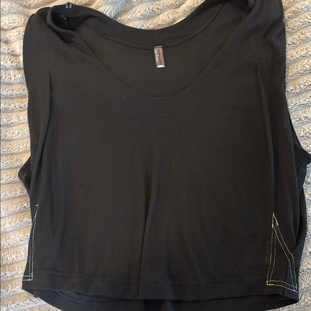 Black Sleeveless Top NWOT FP MOVEMENT